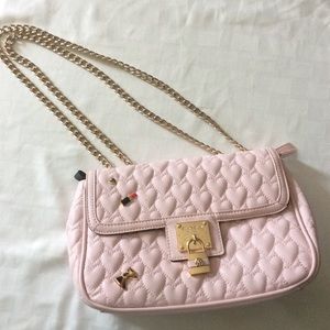 Betsey Johnson Light Pink Purse